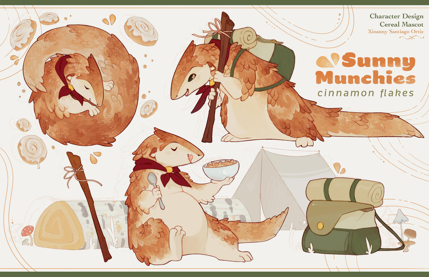 Cereal Mascot - Sunny Munchies